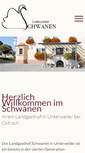 Mobile Screenshot of haus-schwanen.de